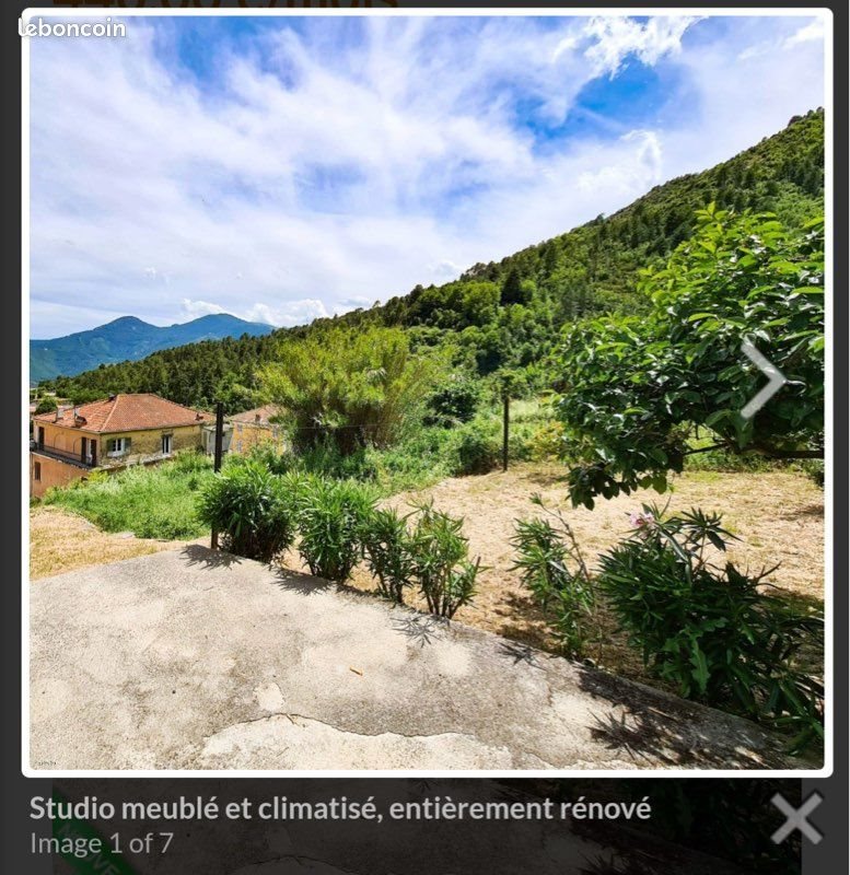 Appartement à louer, 28m², Venaco