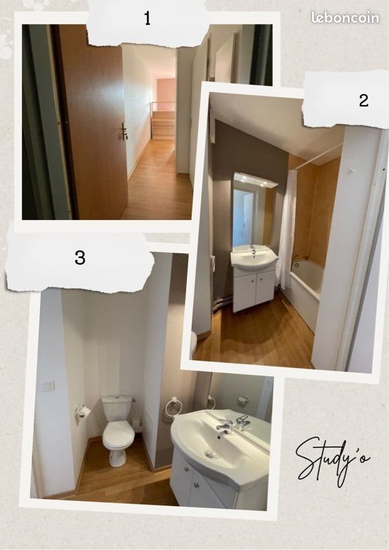 Appartement à louer, 17m², Talence