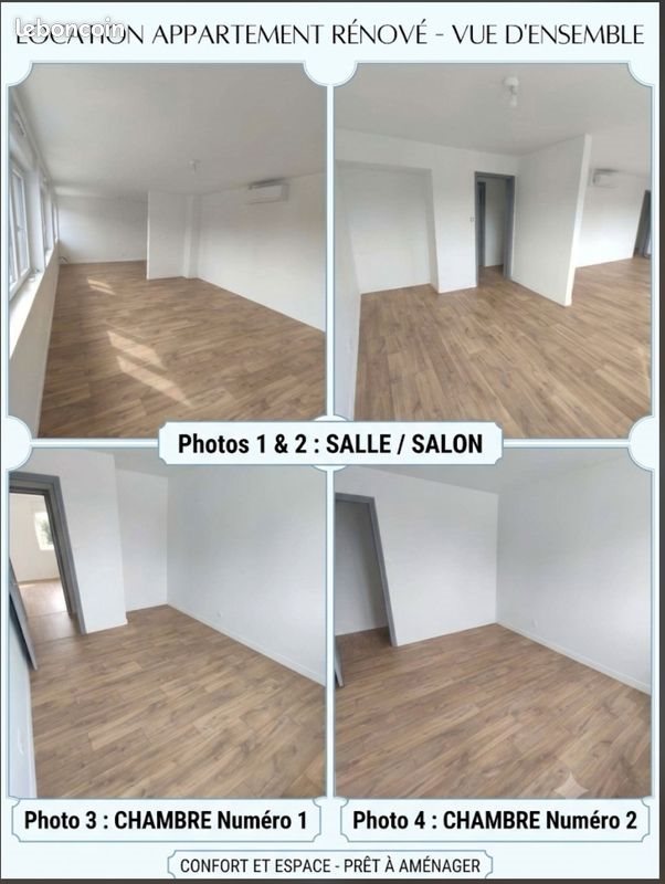 Appartement à louer, 80m², Aire-sur-la-Lys