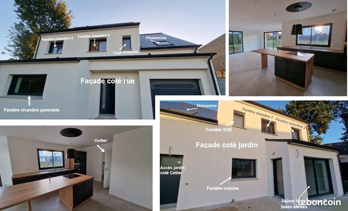 Maison à louer, 175m², Bédée