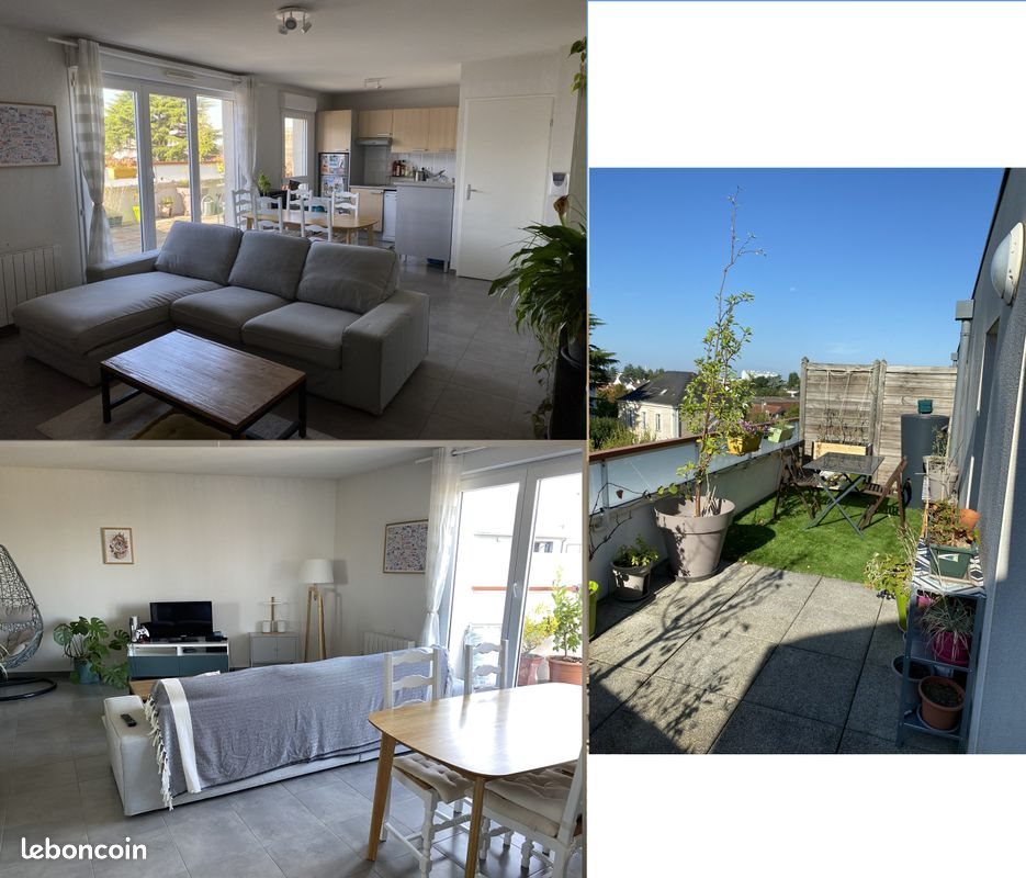 Appartement à louer, 71m², Nantes