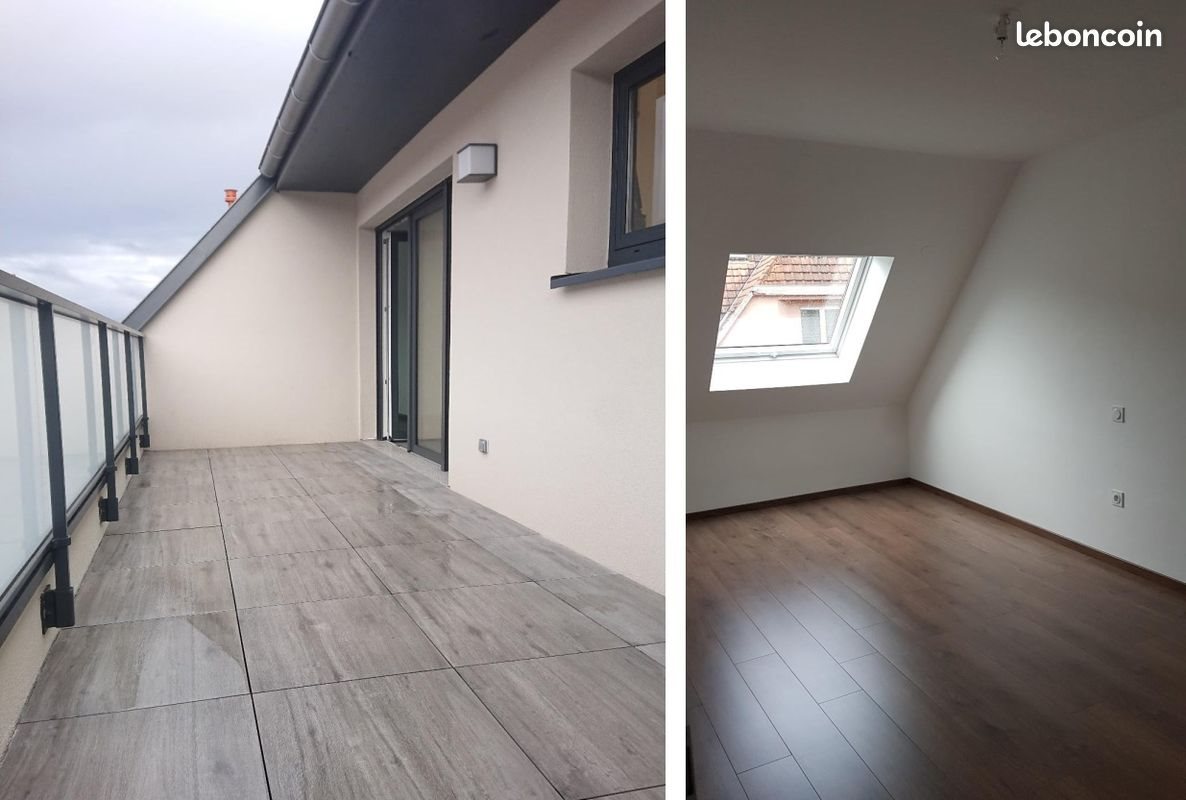Appartement à louer, 48m², Holtzheim