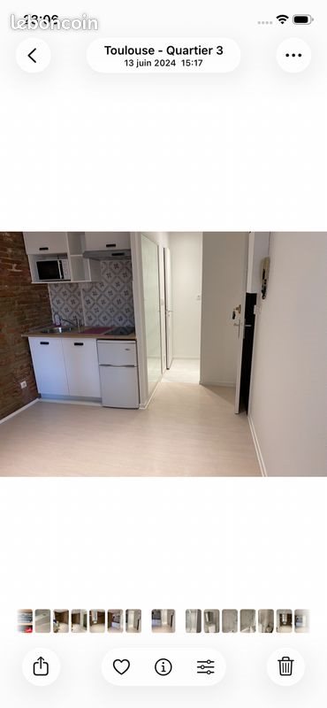 Appartement à vendre, 18m², Toulouse
