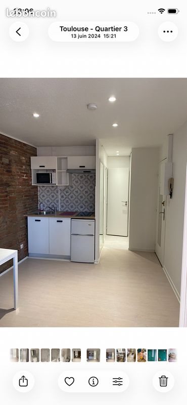 Appartement à vendre, 18m², Toulouse