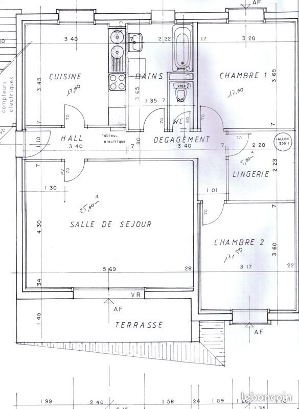 Appartement à louer, 80m², Niort
