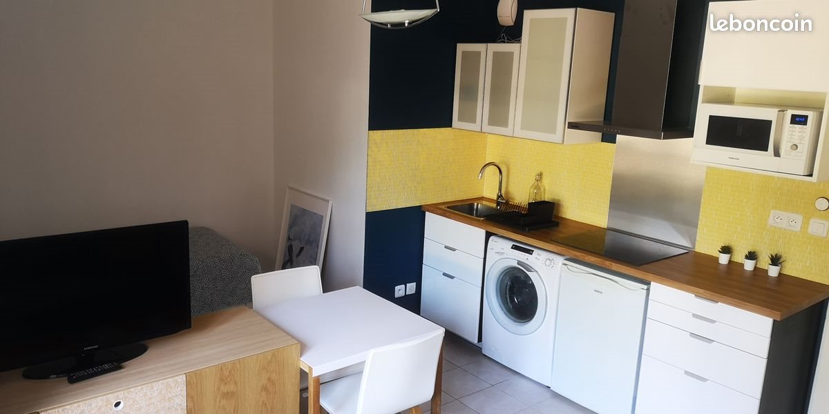 Appartement à louer, 26m², Marseille 14ème