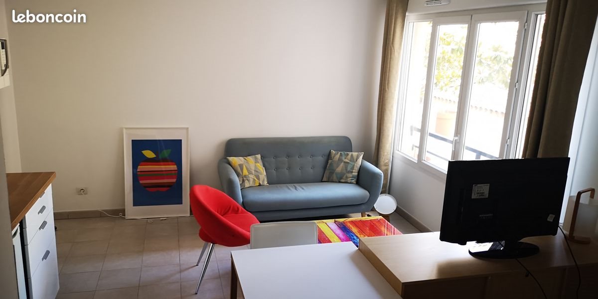 Appartement à louer, 26m², Marseille 14ème