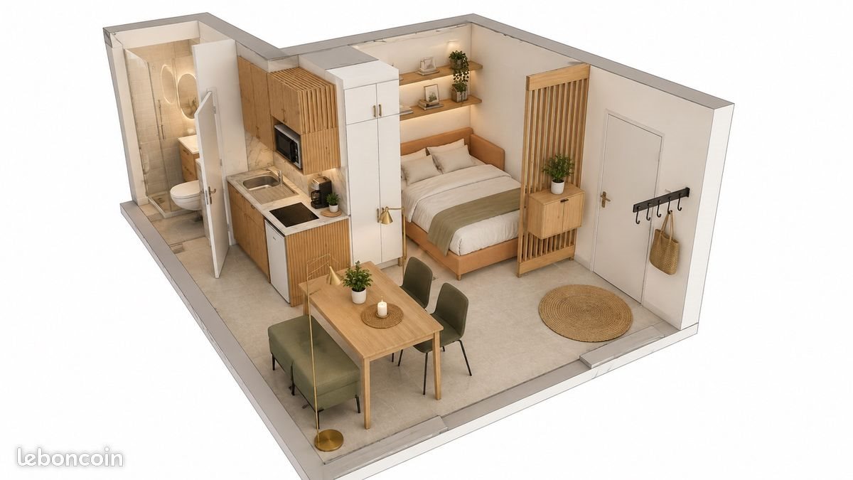 Appartement à louer, 16m², Pessac