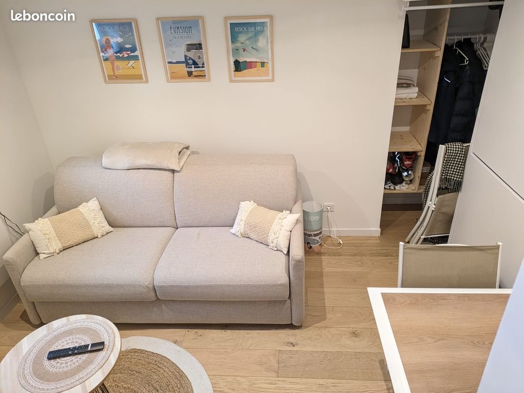 Appartement à louer, 20m², Berck