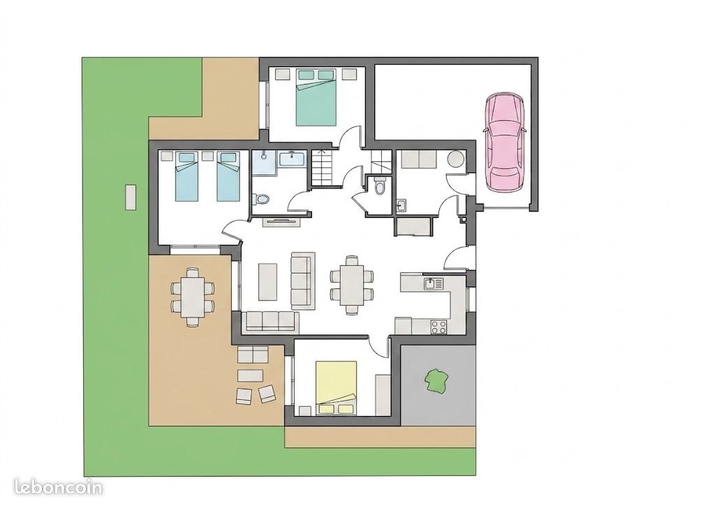 Maison à louer, 79m², Saint-Quay-Portrieux