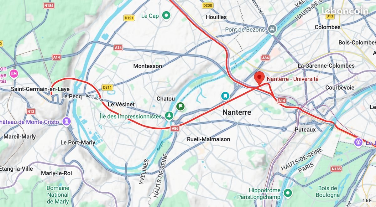 Appartement à louer, 50m², Nanterre