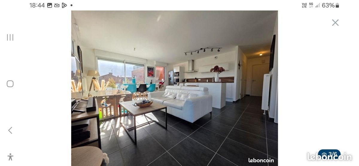 Appartement à louer, 73m², Prémesques