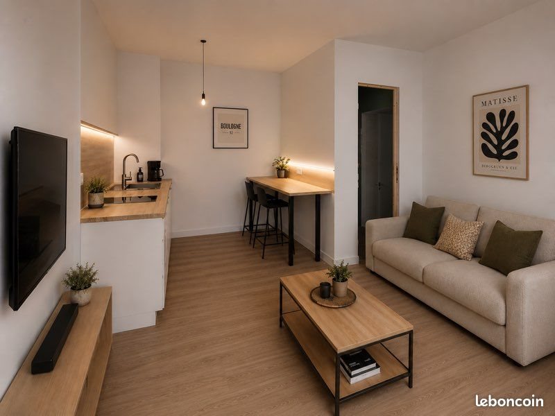 Appartement à louer, 20m², Boulogne-sur-Mer