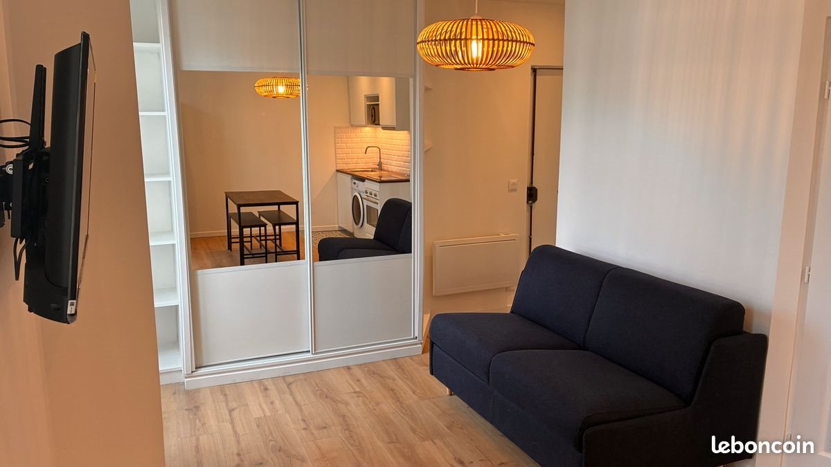 Appartement à louer, 23m², Clichy