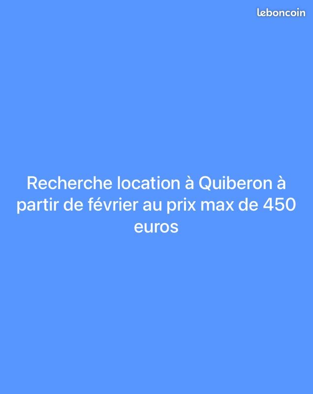 Appartement à louer, 20m², Quiberon