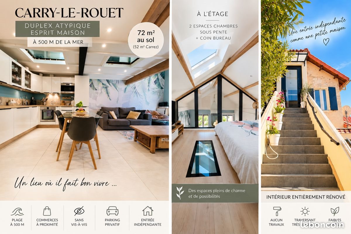 Appartement à vendre, 52m², Carry-le-Rouet