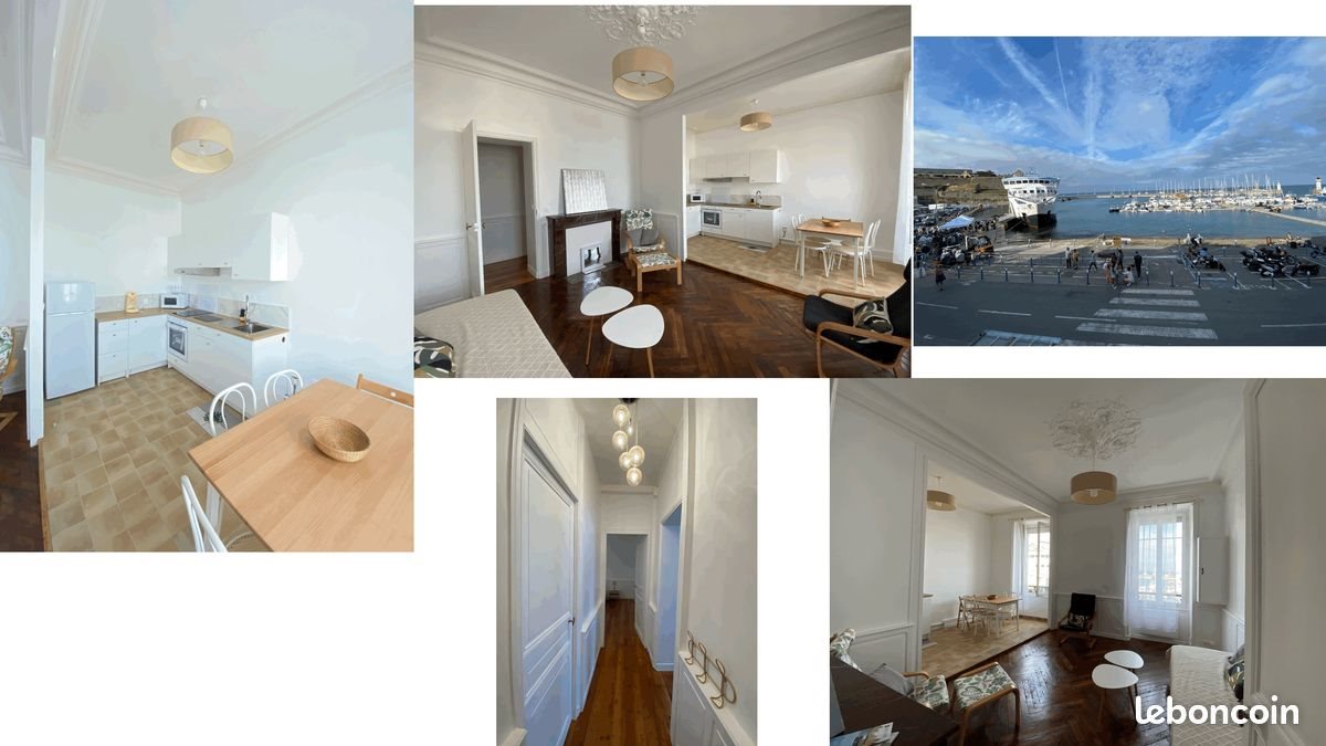 Appartement à louer, 57m², Le Palais