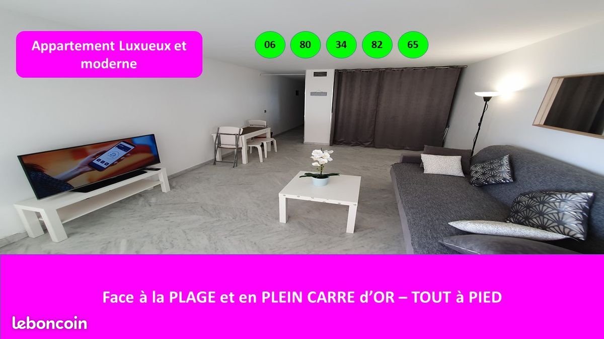 Appartement à louer, 36m², Saint-Raphaël