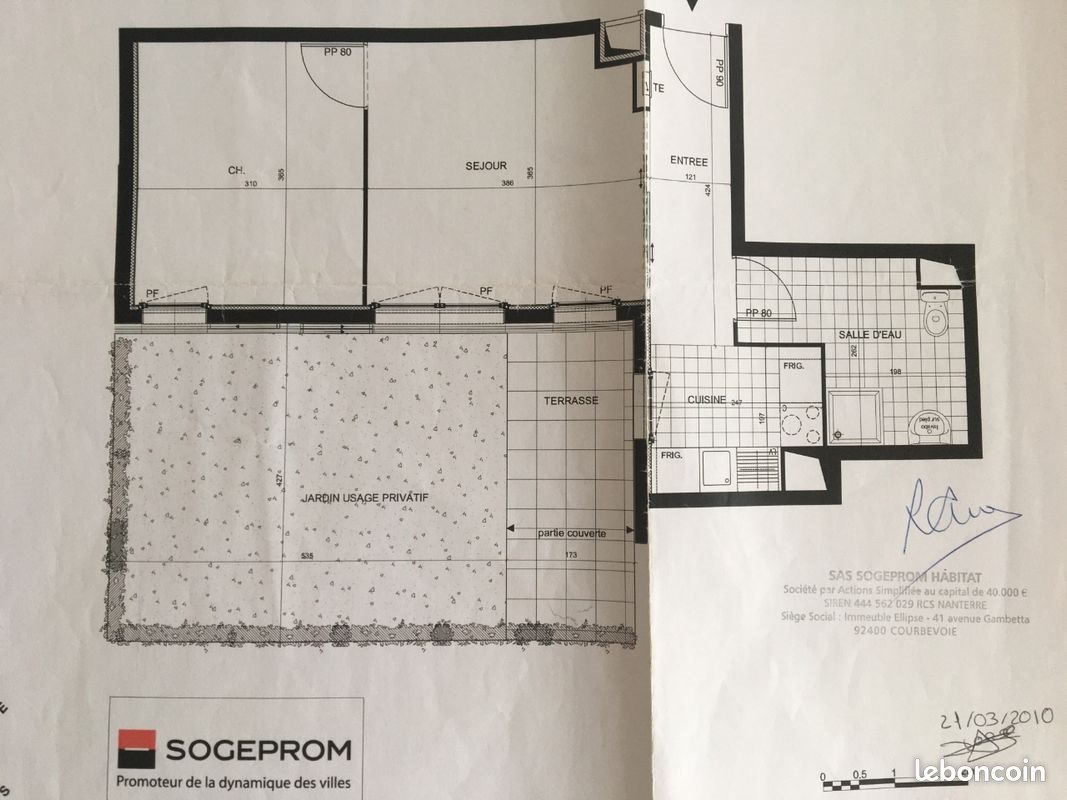 Appartement à louer, 41m², Cergy