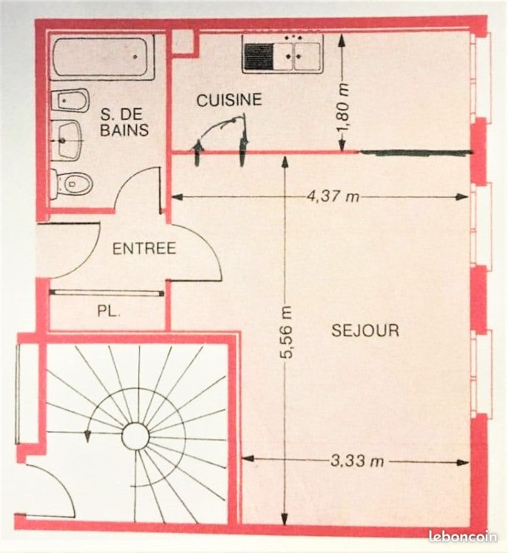 Appartement à louer, 37m², Saint-Cyr-l'Ecole