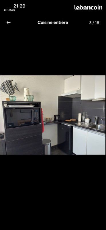 Appartement à louer, 25m², La Grande-Motte