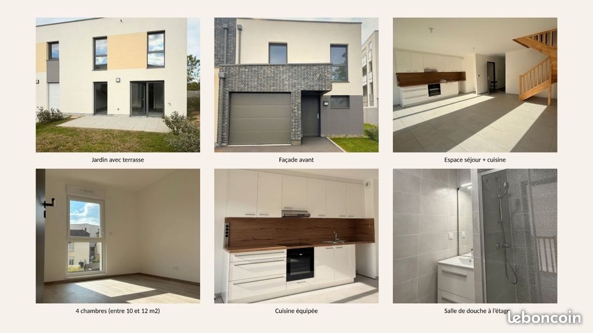 Maison à louer, 96m², Montigny-lès-Metz