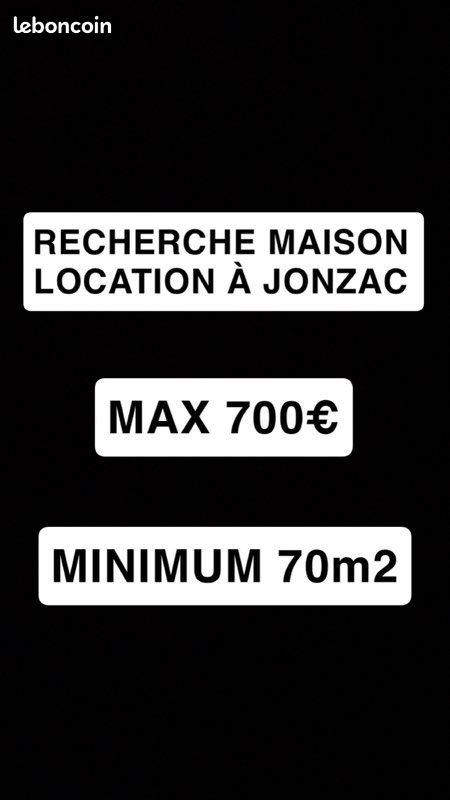 Maison à louer, 70m², Jonzac