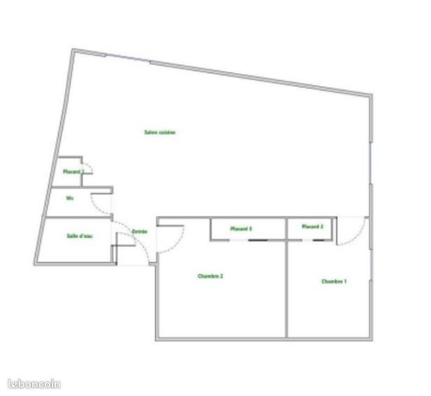 Appartement à louer, 52m², La Garde