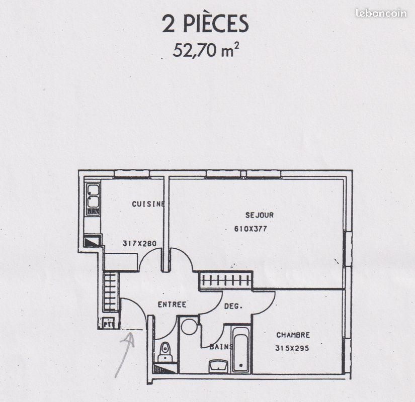 Appartement à vendre, 52m², Moissy-Cramayel