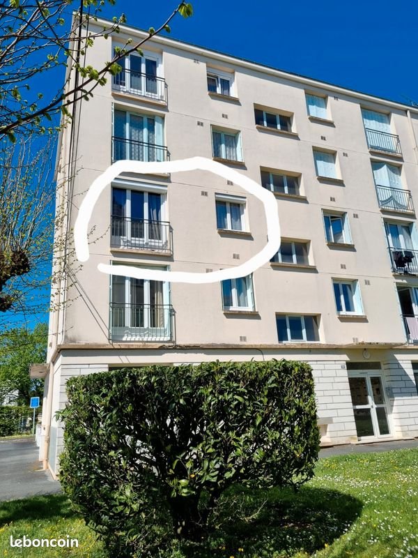 Appartement à vendre, 55m², Châteauroux