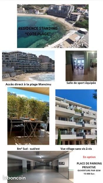 Appartement à vendre, 20m², Propriano
