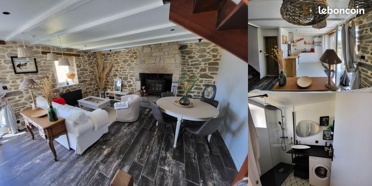 Maison à louer, 70m², Kerlouan