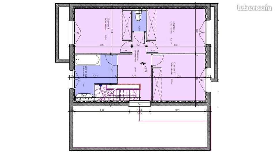 Maison à louer, 108m², Châteaugiron