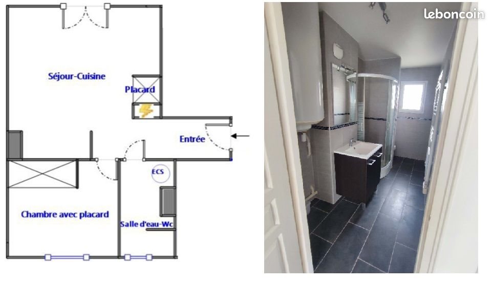 Appartement à louer, 43m², Etampes