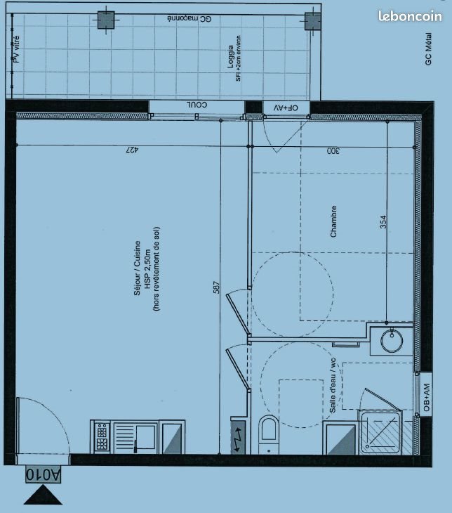 Appartement à louer, 42m², Saint-Nazaire