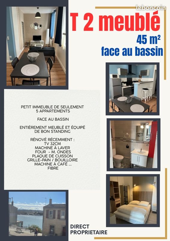 Appartement à louer, 45m², Castelnaudary