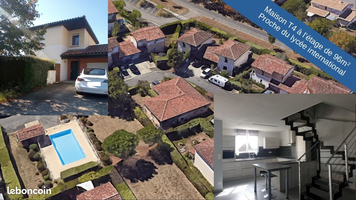 Maison à louer, 96m², Colomiers