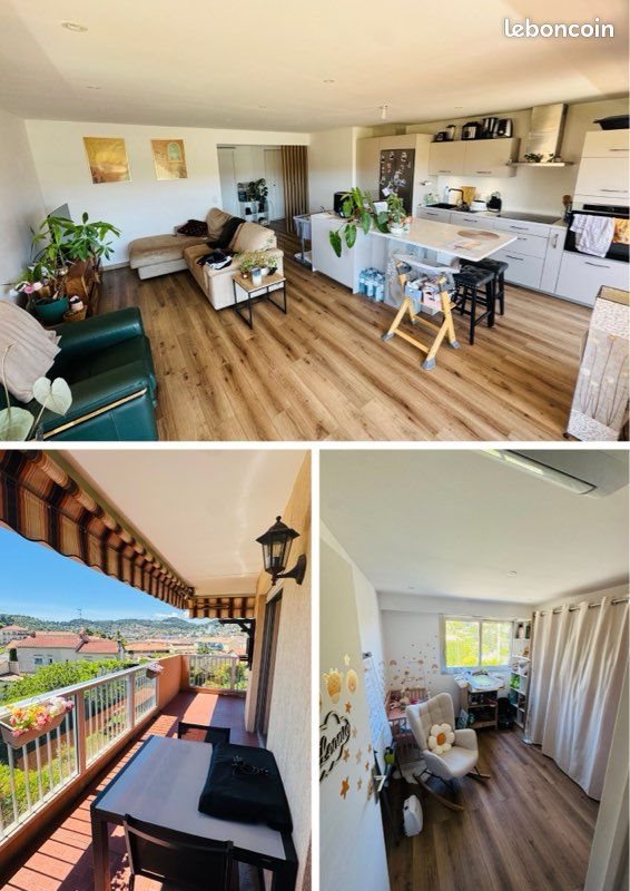 Appartement à vendre, 62m², Vallauris