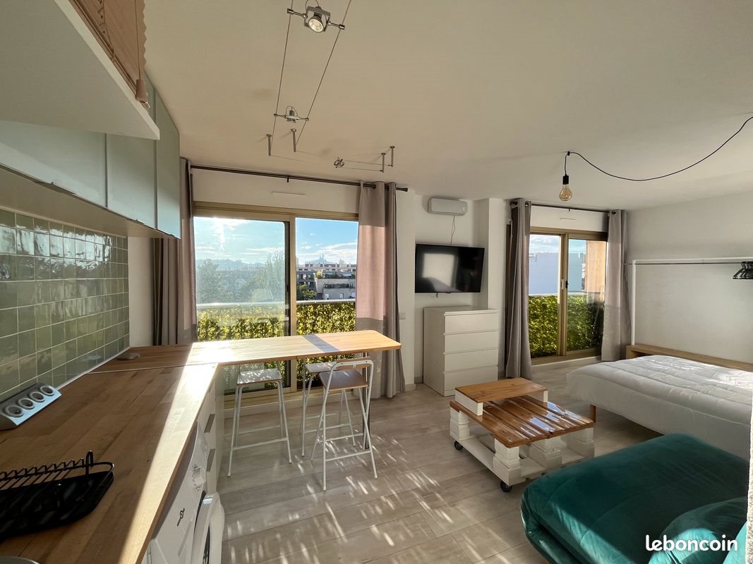 Appartement à louer, 28m², Marseille 10ème