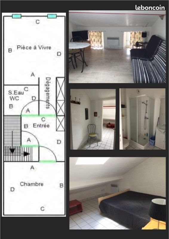 Appartement à louer, 38m², Ax-les-Thermes