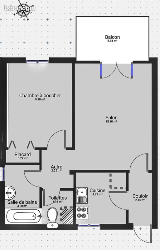Appartement à vendre, 40m², Saint-Raphaël