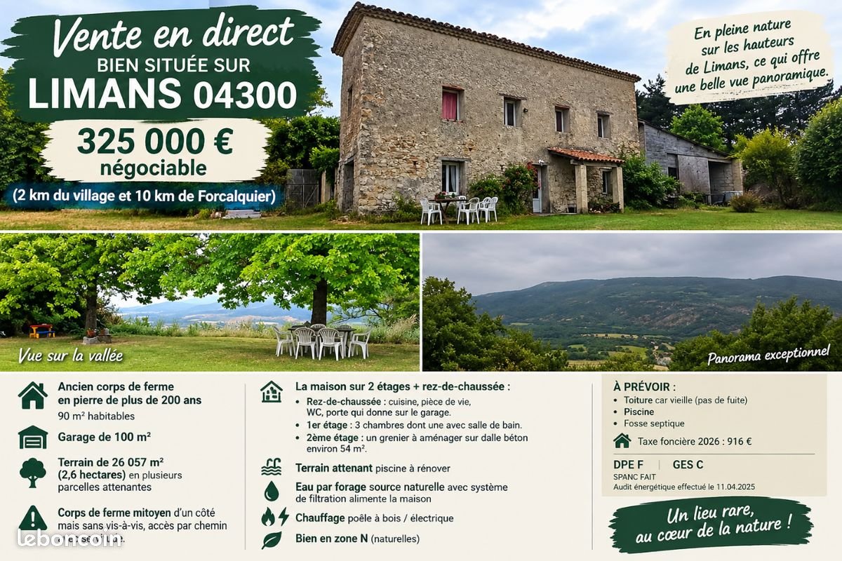 Maison à vendre, 90m², Niozelles