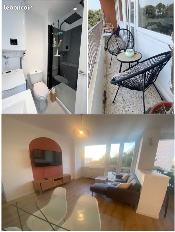 Appartement à louer, 42m², Marseille 9ème