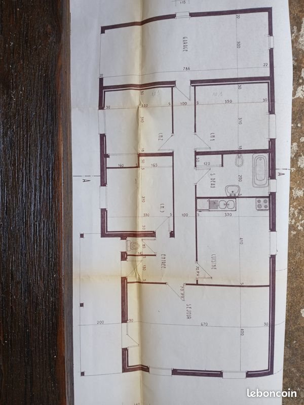 Maison à vendre, 90m², Marmande