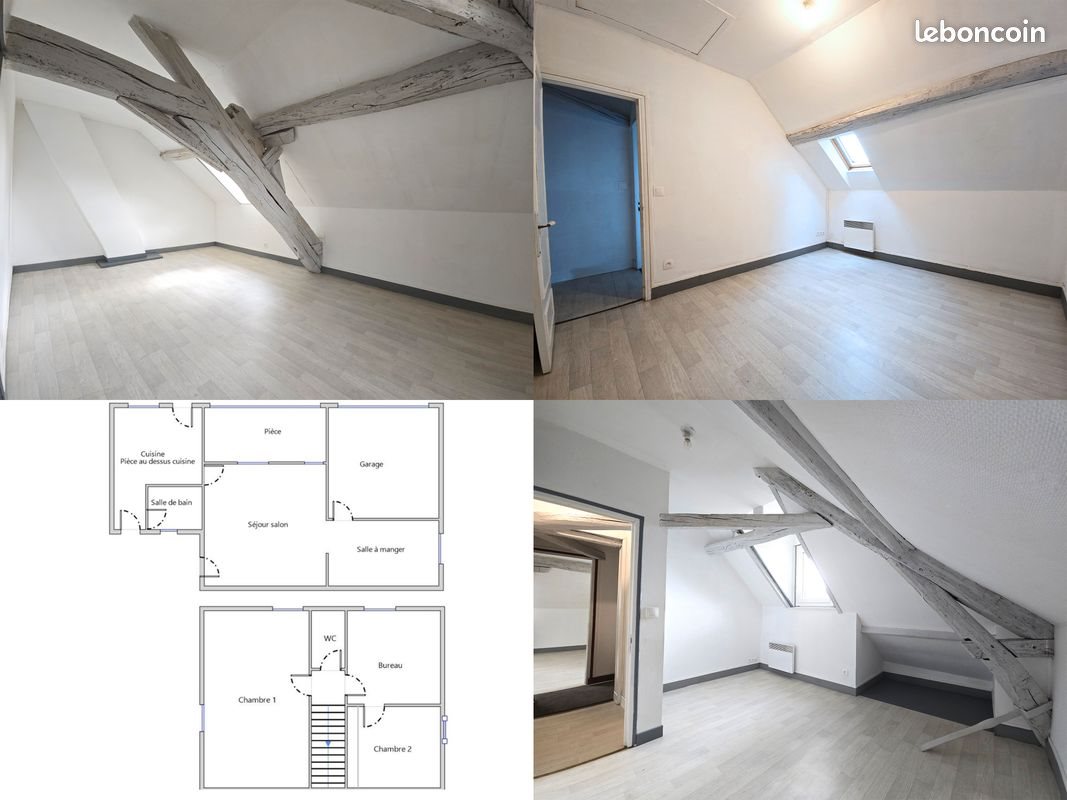Maison à louer, 84m², Gien