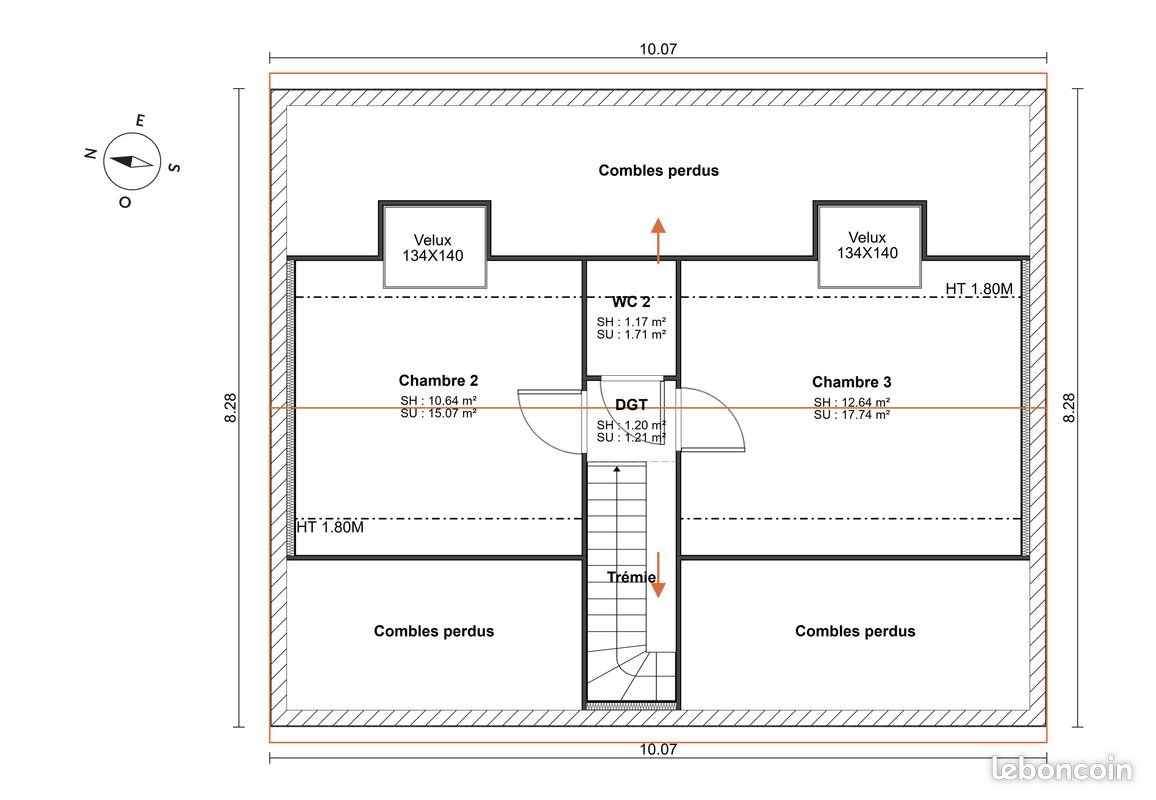 Maison à vendre, 96m², Rubempré