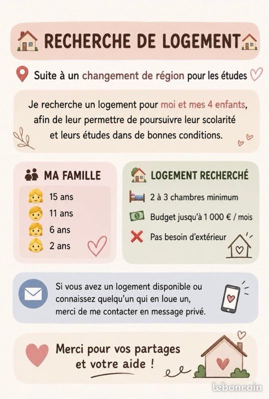 Appartement à louer, 70m², Chartres