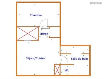 Appartement à louer, 36m², Bayon