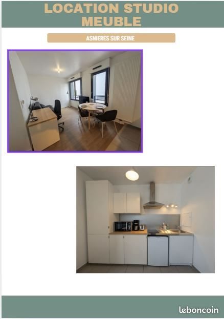 Appartement à louer, 24m², Asnières-sur-Seine