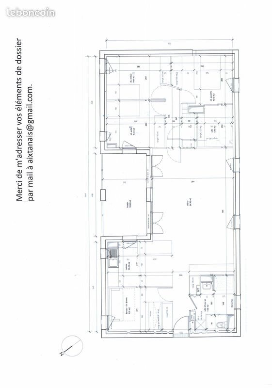 Appartement à louer, 127m², Bordeaux